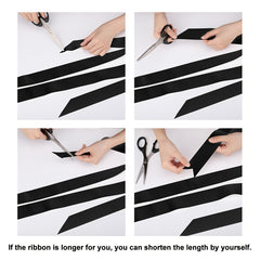 Solid Waist Ribbon Belt Bridal Wedding Belt Long DIY Bow Belt