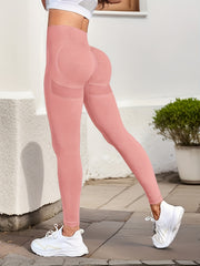 Solid High Waist Yoga Leggings for Women