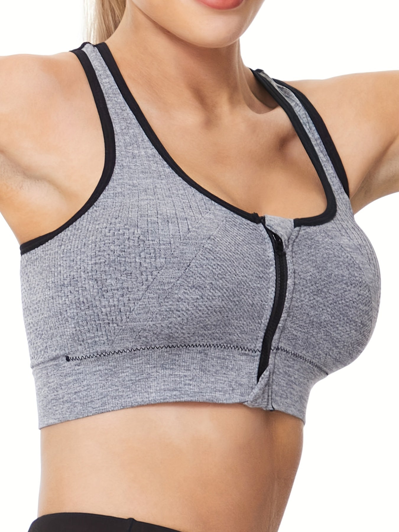Women's Shockproof Racerback Sports Bra Yoga Fitness Bra