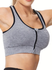 Women's Shockproof Racerback Sports Bra Yoga Fitness Bra