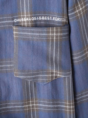 Boys Plaid Button Down Shirt Casual Long Sleeve Lapel Shirt