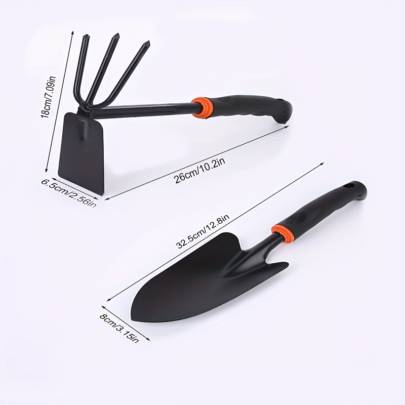 1pc Garden Shovel & 5.08 cm Hand Hoe Heavy Duty for Planting, Weeding, Digging