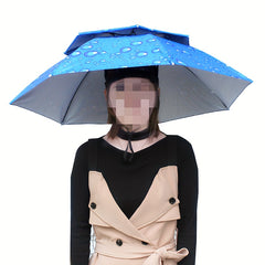 Waterproof Umbrella Hat for Fishing Hiking Golf Beach