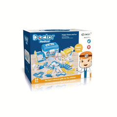 Doctor Pretend Play Toy Set with Medical Kit for Boys and Girls