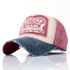 Vintage Baseball Cap Distressed Washed Dad Hat