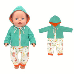 Jumpsuit Clothes for 17 Inch Reborn Dolls