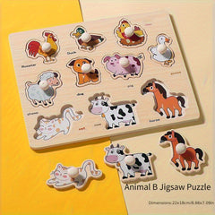 Geometry Jigsaw Puzzle for 1-3 Years Old