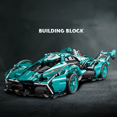 1330pcs Sports Car Edition Racing Car Building Blocks Model