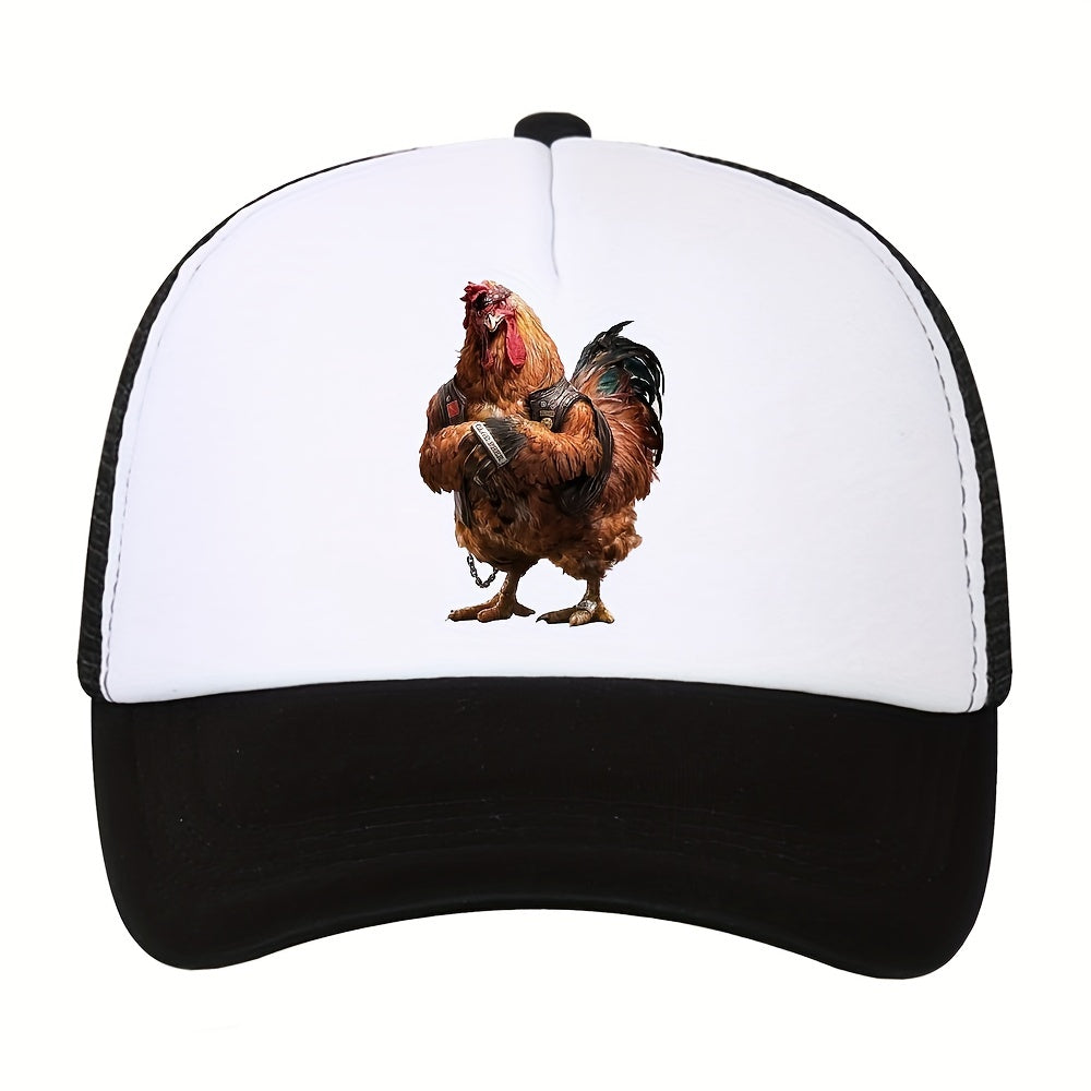Men's Outdoor Baseball Cap Street Hip Hop Hat Sunshade Sunscreen Mesh Hat