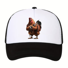 Men's Outdoor Baseball Cap Street Hip Hop Hat Sunshade Sunscreen Mesh Hat