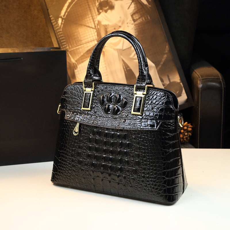 Arrival Crocodile Pattern Women's Handbag