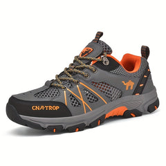 Men's Breathable Hiking Sneakers, Non Slip Outdoor Shoes