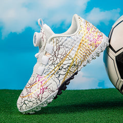 Boy's Turf Football Boots Professional Outdoor TF Soccer Cleats