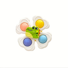 Kids Suction Cup Spinner Toy Educational Hand Eye Coordination Game