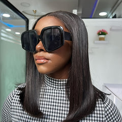 Oversized Butterfly Frame Sunglasses UV400