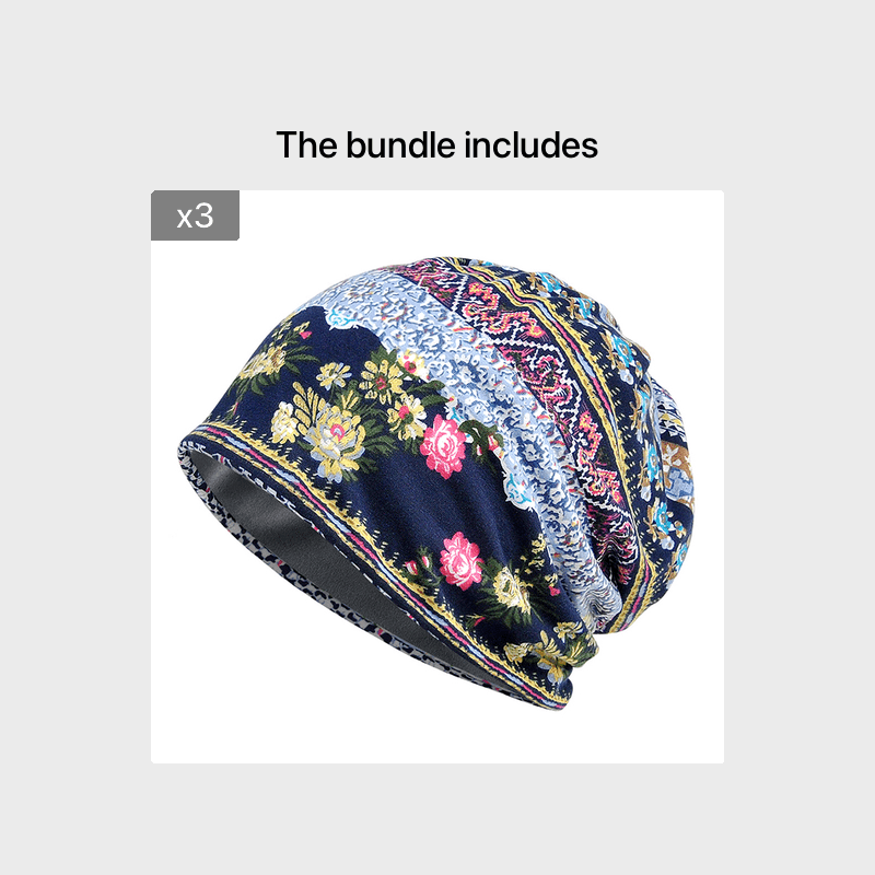 Baggy Slouchy Beanie Chemo Hat Cap Cancer Turban Headwear