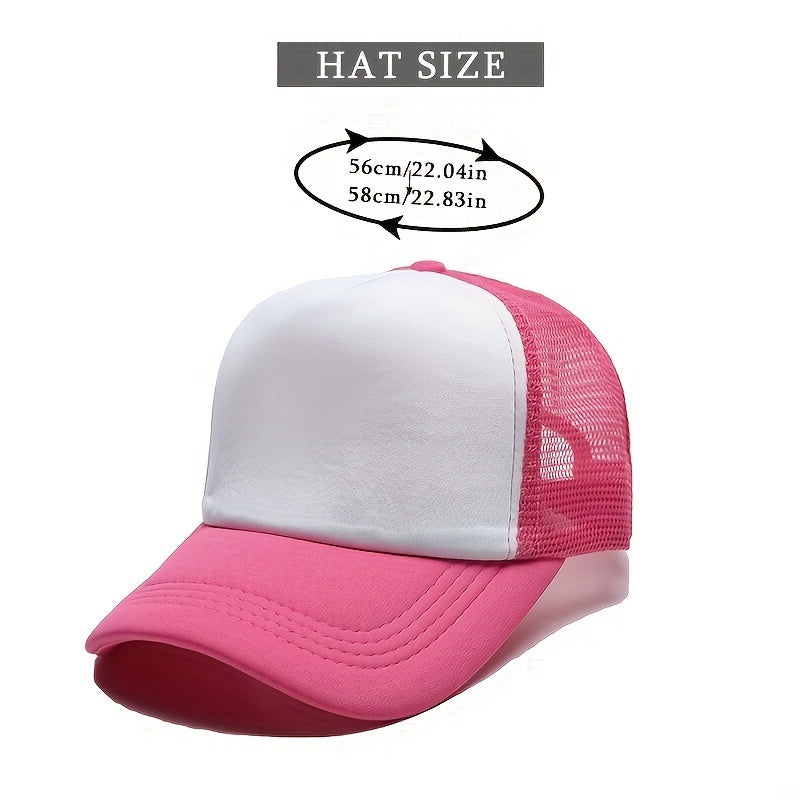 Candy Y2K Trucker Hat Unisex Hip Hop Baseball Cap Lightweight Sunshade Dad