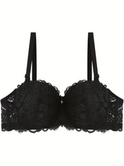 Lace Balconette Bra Push Up Comfy & Stylish Lingerie