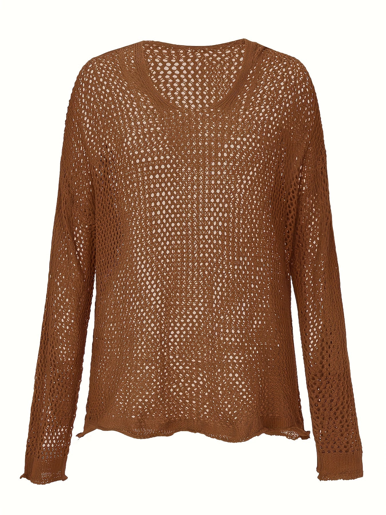 Casual Sweater Women's Plus Solid Hooded Jumper