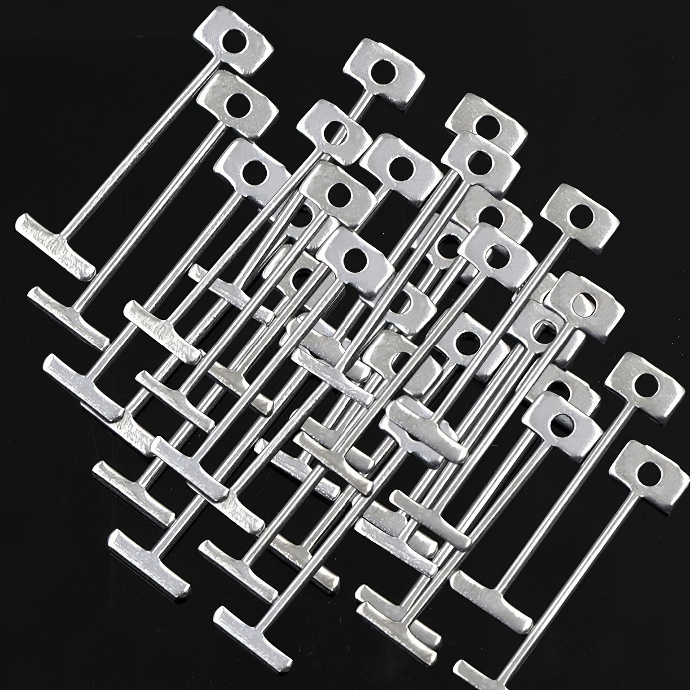 300pcs Tile Leveling Steel Needle 304 Reinforced Floor T-shaped Nail