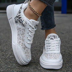 Women's Mesh Outdoor Sneakers Breathable Skate Shoes