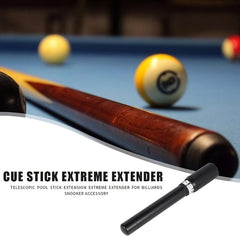 Billiards Snooker Cue Extension Telescopic Adjustable Rod Stick Accessory
