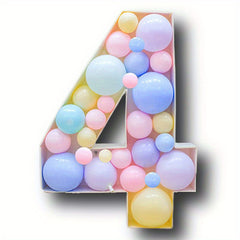 Giant Number 0 9 Balloon For Balloon Arch Kit Birthday Decor