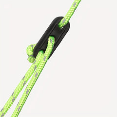 20pcs 3-Hole Cord Tensioners Wind Rope Buckle Fastener for Outdoor Tent