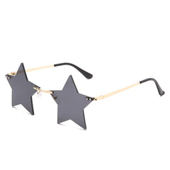 Colorful Star Shaped Sunglasses for Women 90s Y2k