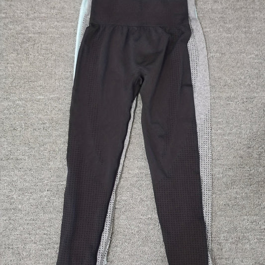 High Waisted Yoga Leggings 3 Pack Gray