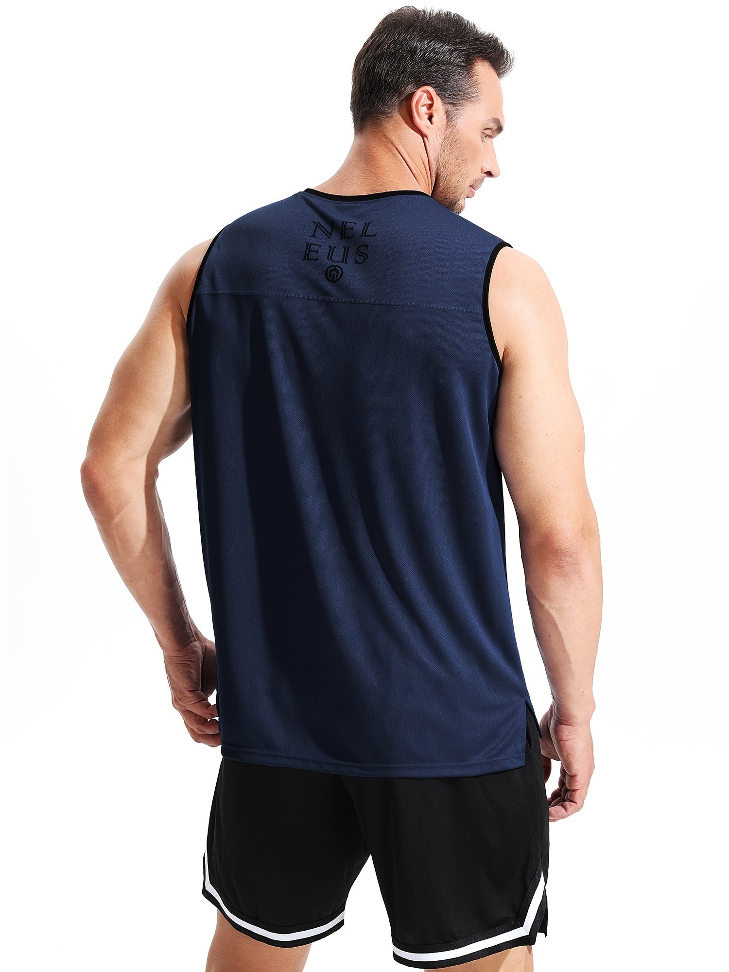 Men's Breathable V Neck Tank Top for Training