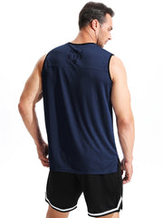 Men's Breathable V Neck Tank Top for Training