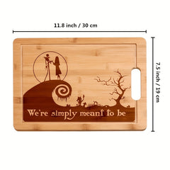 Bamboo Cutting Board Chopping Board with Juice Grooves