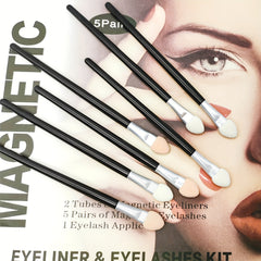 50Pcs 10 Eyeshadow Brushes Sponge Applicators For Women