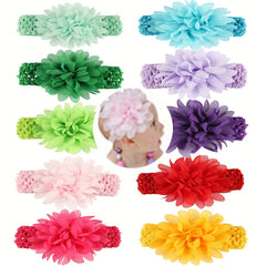Baby Girls Chiffon Flower Headband Hair Accessories