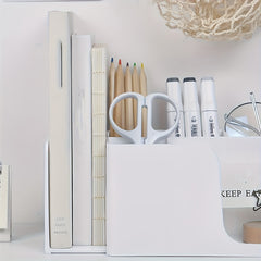 Retractable Bookend Storage Box