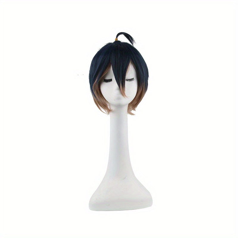 12inch 30 And Gradient Men's Anime Cosplay Wig