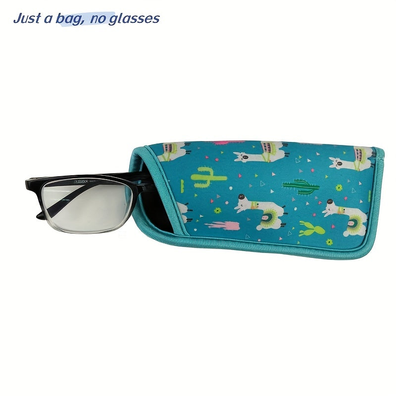 Mini Sunglasses Pouch Pattern Storage Bag Lightweight Travel Accessory