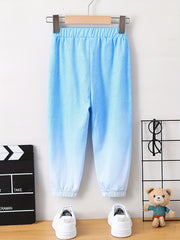 Boys Casual Rocket Print Denim Long Pants Spring Autumn