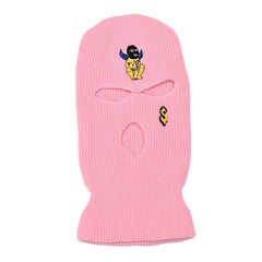 Warm and Windproof 3 Hole Hat for Outdoor Activities