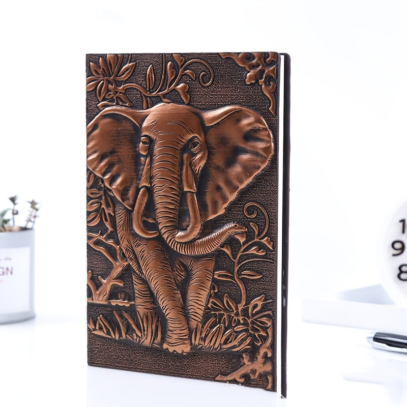 European Embossed Retro Notebook Notepad 100 Sheets