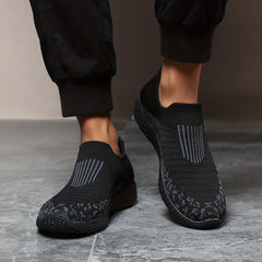 Men's Lightweight Slip on Athletic Shoes Breathable Walking Sneakers