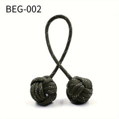 Polyester Monkey Fist Stress Ball Hand Exercise Toy for Teens and Adults