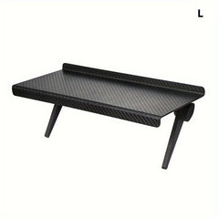 Adjustable Monitor TV Screen Shelf No Punching Storage Rack