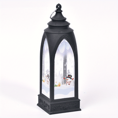 Snow Village Mini House Lamp with LED Light Decoration