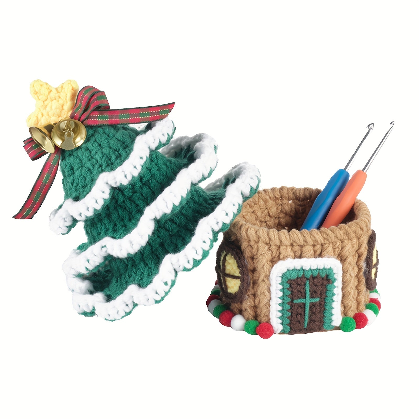 Crochet Material Package Christmas Tree Diy Ornaments Halloween Year's Christmas
