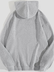 Casual Drawstring Hoodie Sweatshirt with Pocket