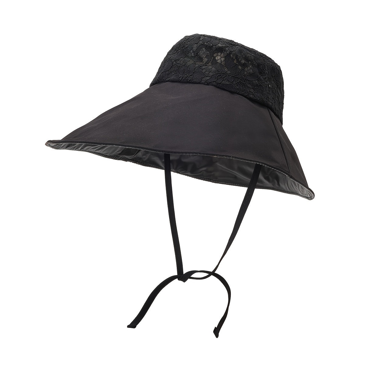 Large Brim Cotton Bucket Hat Solid Casual Sun Hat Outdoor Fisherman Cap