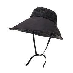 Large Brim Cotton Bucket Hat Solid Casual Sun Hat Outdoor Fisherman Cap