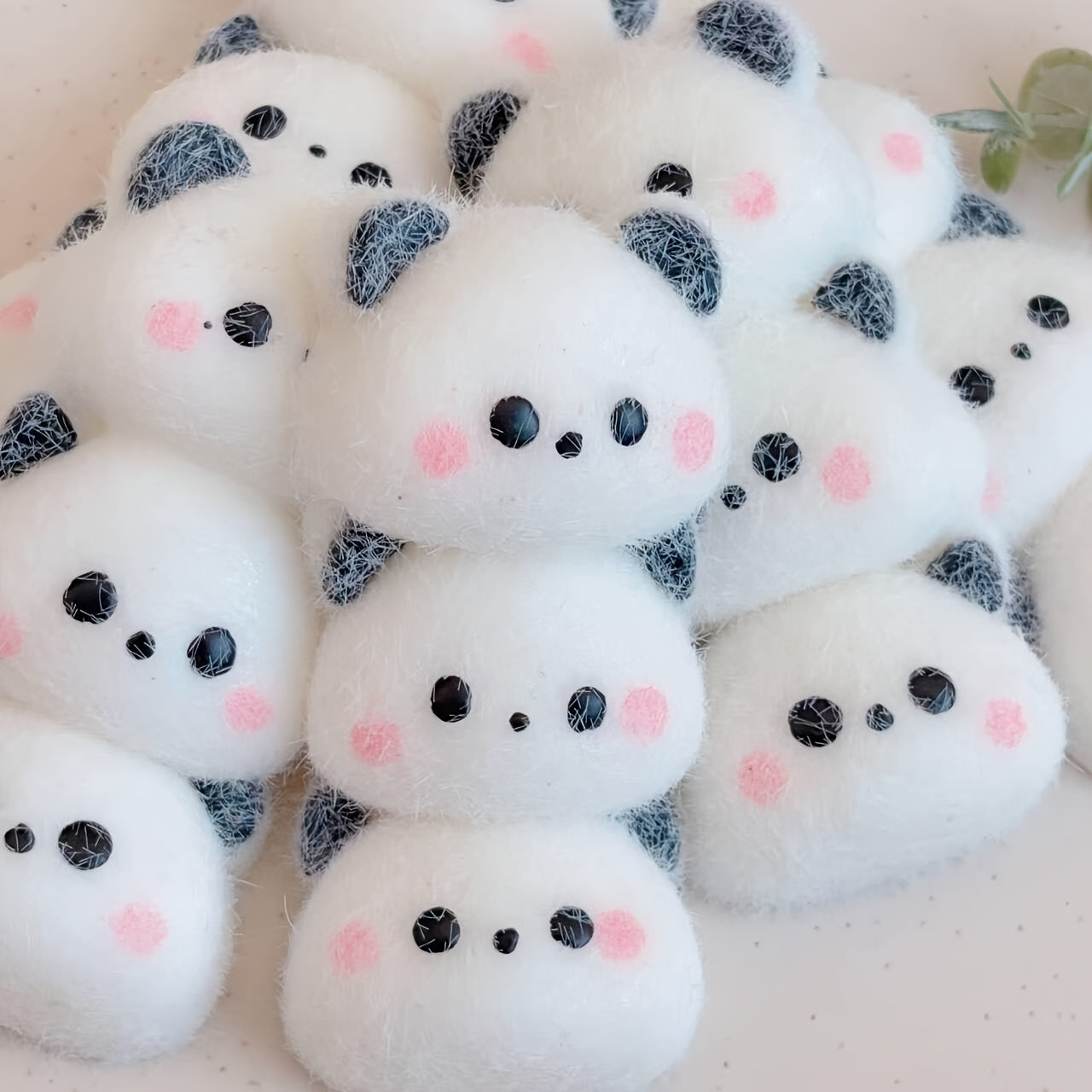 3 Panda Soft Plush Squeeze Toy Halloween Easter Year Gift